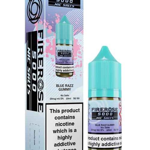 Firerose Nic Salt Blue Razz Gummy