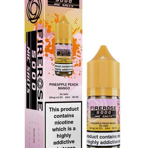 Firerose Nic Salt Pineapple Peach Mango
